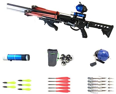 Smart Kingfisher Slingshot Fish Gun Speargun for Fishing, Hunting